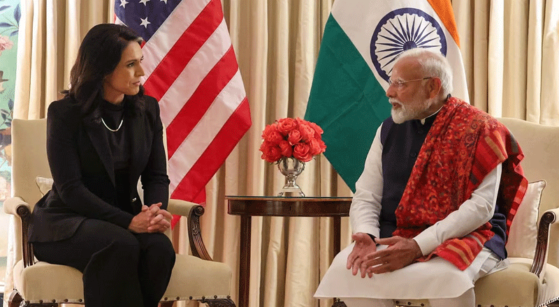 Tulsi Gabbard to Visit India as Part of Indo-Pacific Tour Amid Strengthening US-India Ties