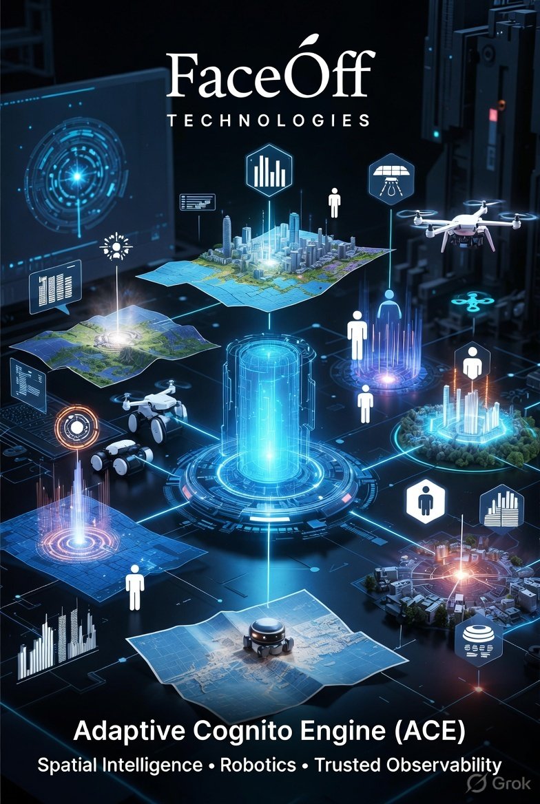FaceOff Technologies: Advancing DeepTech Through Spatial Intelligence, Robotics and Trusted Observability